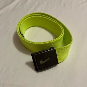 nike golf neon belt